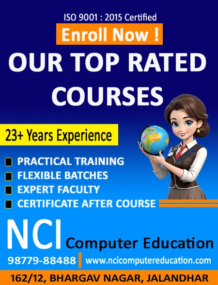Computer Courses with Experienced faculty